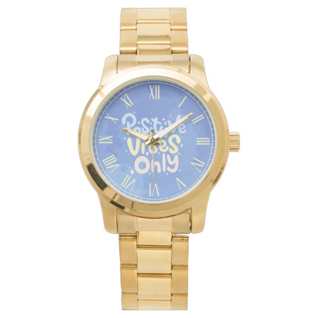 Endast Positiva Vibrationer Armbandsur (Framsida)