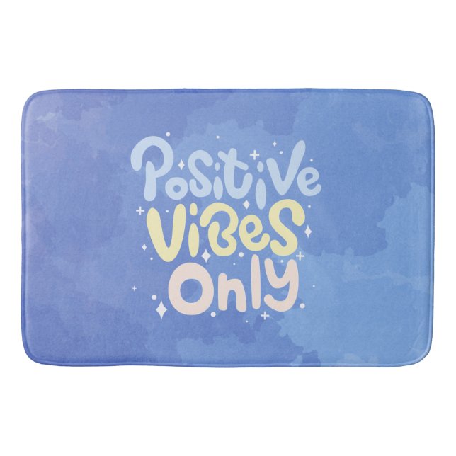 Endast Positiva Vibrationer Badrumsmatta (Framsidan)