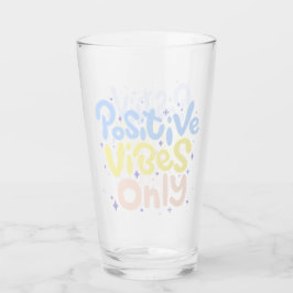 Endast Positiva Vibrationer Glaskopp