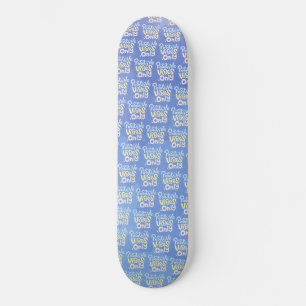 Endast Positiva Vibrationer Mini Skateboard Bräda 18,5 Cm