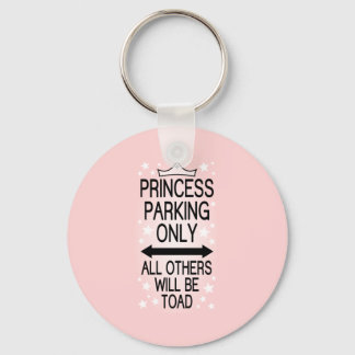 Endast princess Parking Nyckelring