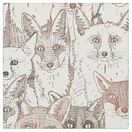 Endast rävar, , vit väv tyg