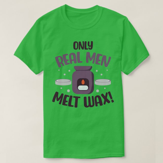 Endast Real Manar Melt Vax T Shirt (Design framsida)
