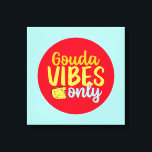 Endast Retro Färg Art Canvastryck<br><div class="desc">Färgfull typografisk konst med retro och vibrerande färg. Lustigt citat om mat,  matlagning,  bakning och matlagning. dekoration för perfekt till ditt kök,  middag,  kafé,  bageriaffär eller restaurang. Bakgrunden färg (cirkeln och fyrkanten) är anpassade via Design Verktyg.</div>