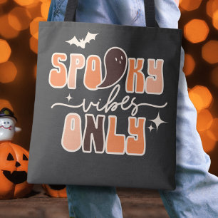 Endast Retro Groovy Halloween-taloky Vibes Tygkasse