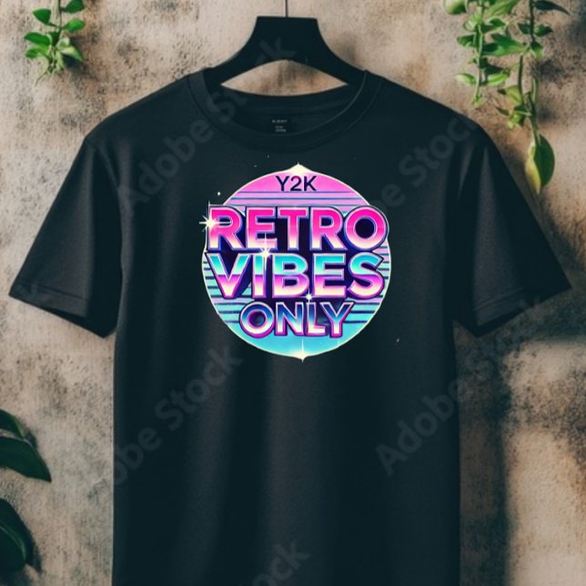 Endast Retro Vibes T Shirt (Skapare uppladdad)