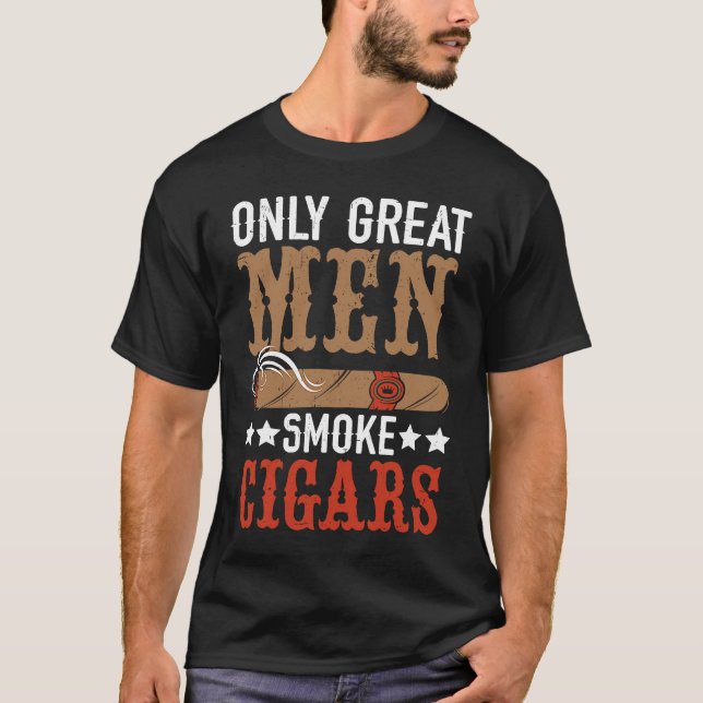 Endast rökcigaretter av Underbar Manar Tobacco Cig T Shirt (Framsida)
