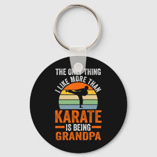 Endast Sak som Karate är morfar Marti Nyckelring