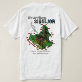 Endast 【 Skriv ut på Siquijor Karta Skriv ut 】 T Shirt