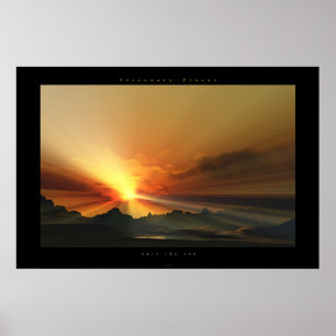 endast solen poster
