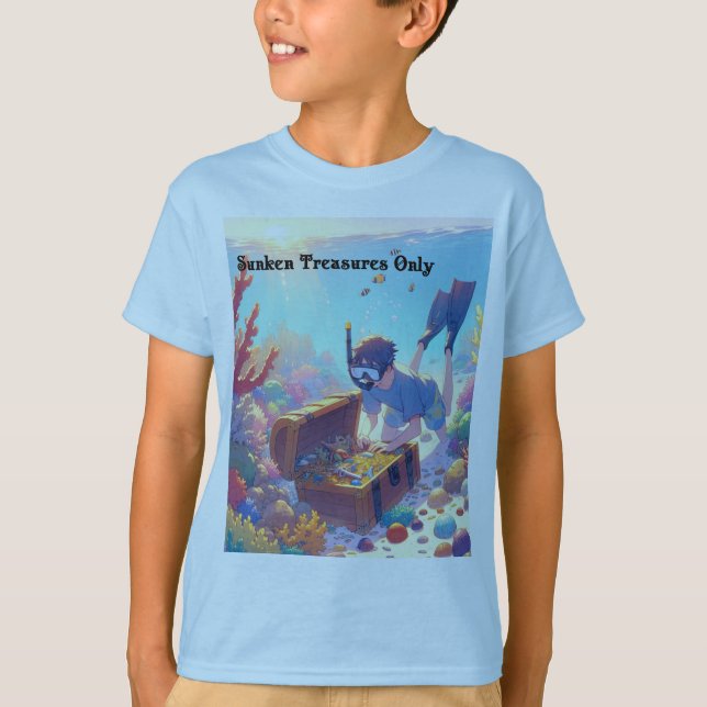 Endast sönderfallna skatter t shirt (Framsida)