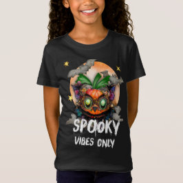 Endast Spooky Vibes, Halloween Pumpkin T Shirt