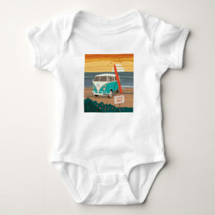 Endast språkinställningar VW Surfa Van T Shirt