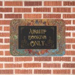 Endast Steampunk Airship Parking<br><div class="desc">För aficionados of science fiction and Victorian-inspirated decor,  en konstruktion med en vintage,  industriell rost med urverk och inslag.</div>