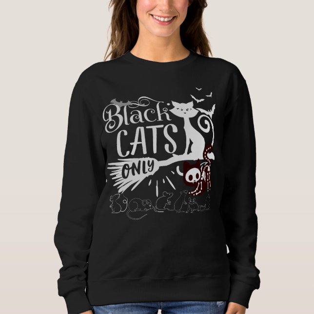 Endast svart katt.b t shirt (Framsida)