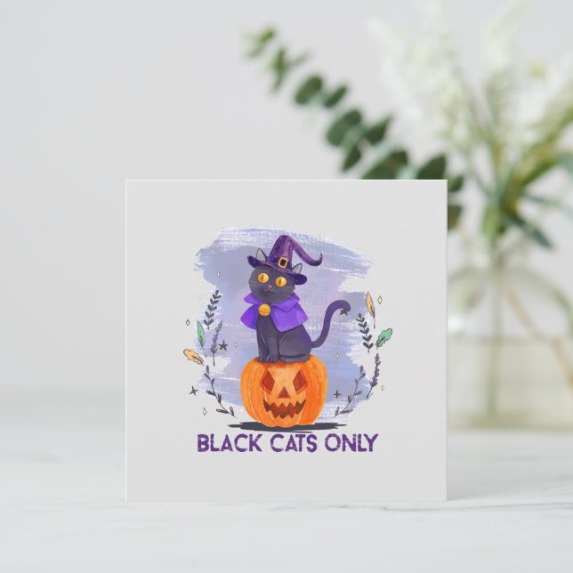 Endast svarta katter - Viktklump på Jack-O’-Lanter (Stående Fram)