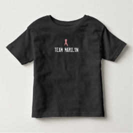 Endast T-Shirt-teamet på en sida i Black Småbarn T Shirt