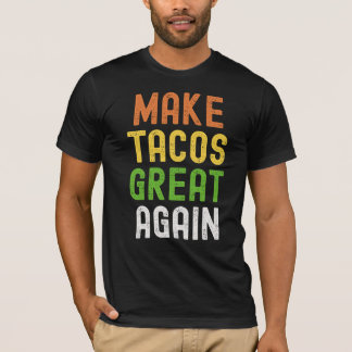 Endast Taco Vibes - politisk parodi Tee