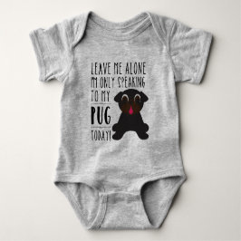 Endast tala till min mops i dag tee shirt