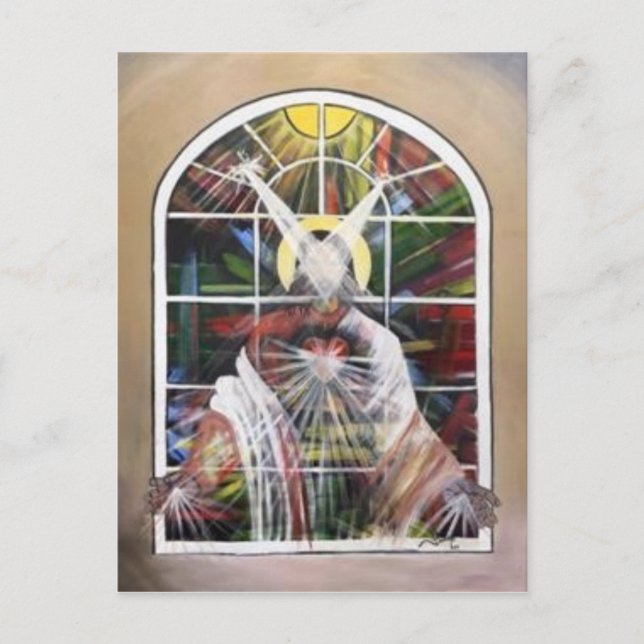 Endast Teach Kärlek Vykort (Framsida)