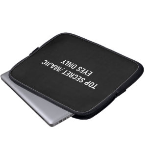 Endast topphemlig/Majic Öga Laptop Fodral