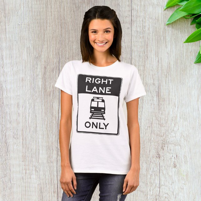 Endast Tram Höger Lane T Shirt (Skapare uppladdad)