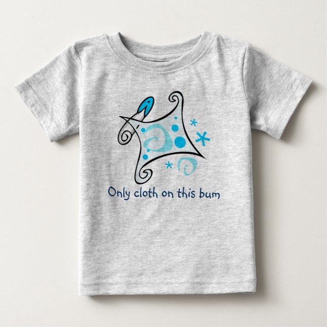 Endast trasa på denna lodis t-shirt (Framsida)