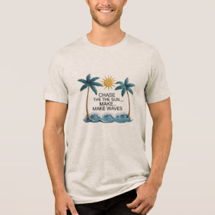 Endast tropik Vibes - Sol, Vågar och kyla T Shirt