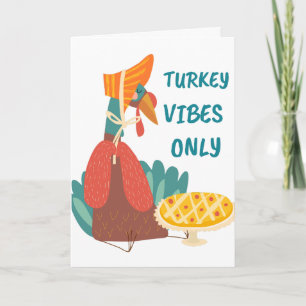 Endast Turkiet Vibes Kort