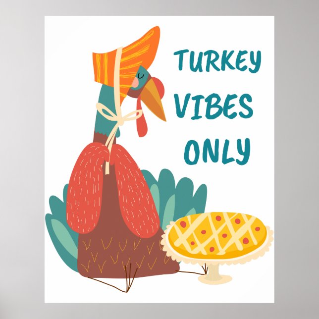 Endast Turkiet Vibes Poster (Framsidan)