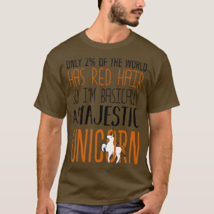 Endast två av världens länder har Red Hair så Ix27 T Shirt
