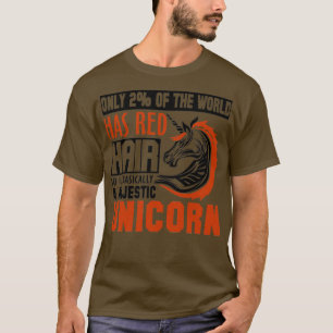 Endast två av världens länder har Red Hair så Ix27 T Shirt