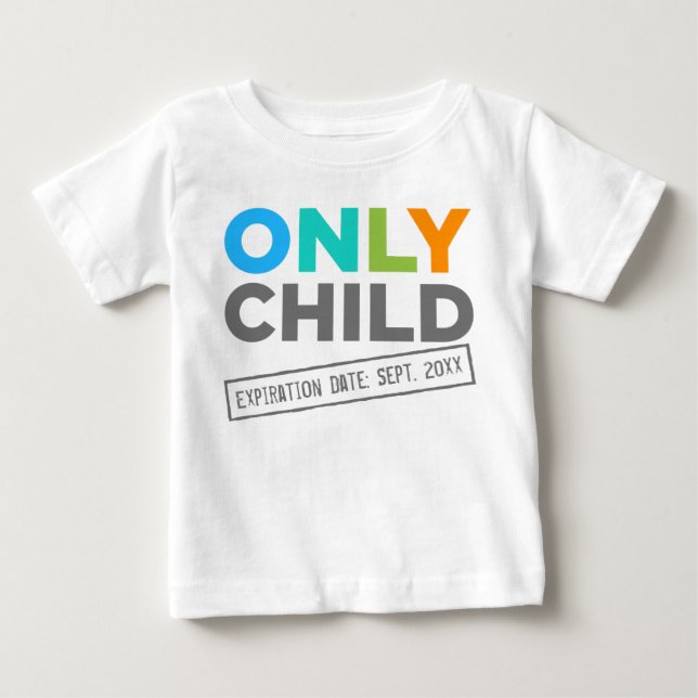 Endast underordnat förfallodatum [Ditt datum] T-shirt (Framsida)