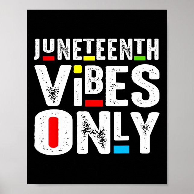 Endast vibes 1865 Independence day Poster (Framsidan)