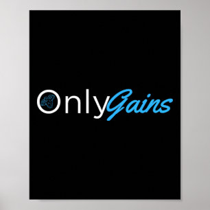 Endast vinster - Onlygains Funny Manar Fitness Bod Poster