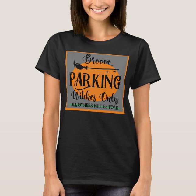 Endast vittnen parking Women's Halloween T-Shirt (Framsida)