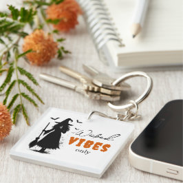 "Endast Wicked Vibes" - Halloween Black Witch -