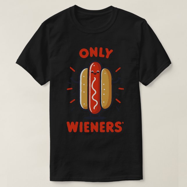 Endast Wiener 1 T Shirt (Design framsida)