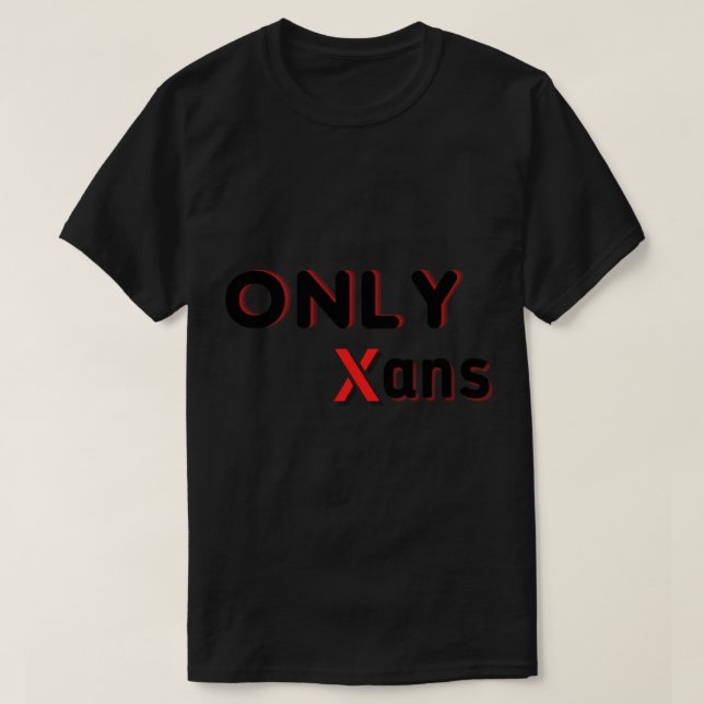 Endast Xans Premium T Shirt (Design framsida)