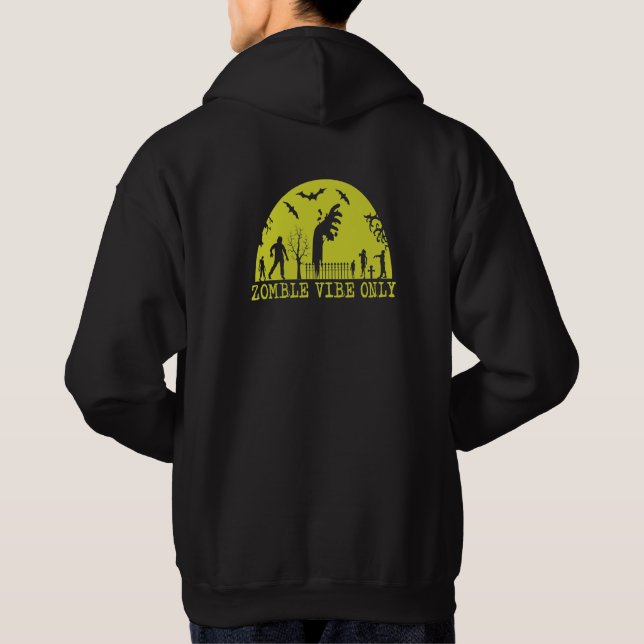 Endast Zombie Vibes Hoodie (Baksida)