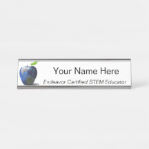 Endeavor Desk/Wall Namn Plattor