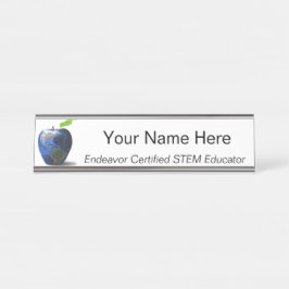 Endeavor Desk/Wall Namn Plattor