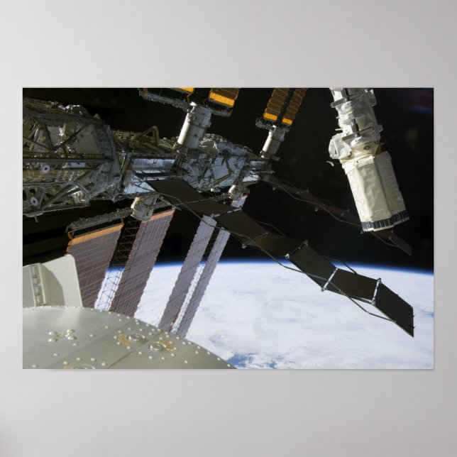 Endeavors arm mitt i Internationell rymdstation Poster (Framsidan)