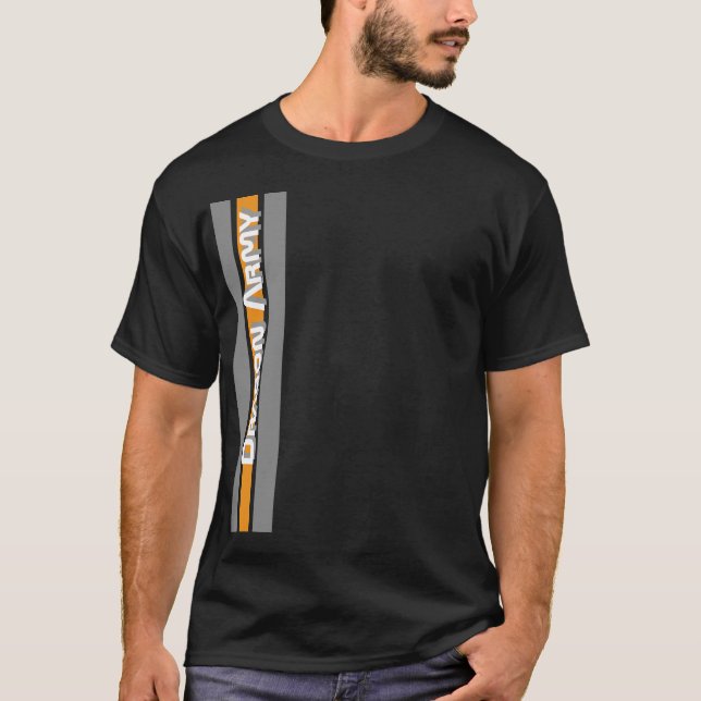 Enders modig drakearmé (lodrät) tee shirt (Framsida)