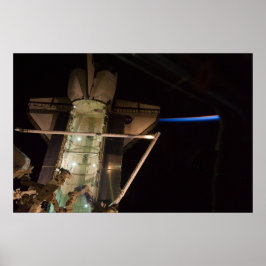 Endevour and Earth Poster