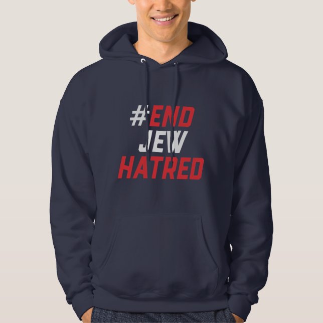 #EndJewHatred Classic Rally Hoodie (Framsida)