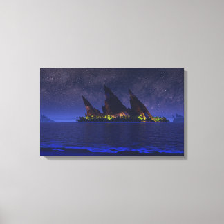 Endless Blue (Starlight) Canvastryck