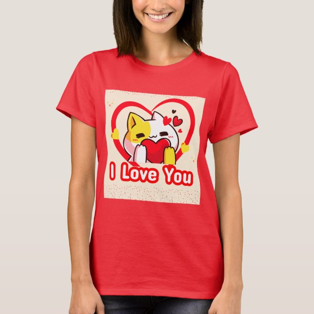 ❤️ Endless Love Klassisk T-Shirt (Framsida)