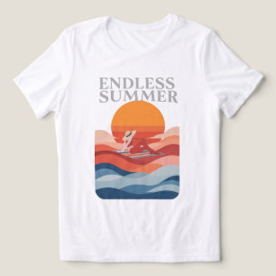 Endless Summer - Retro Sunset & Beach Vibes T Shirt