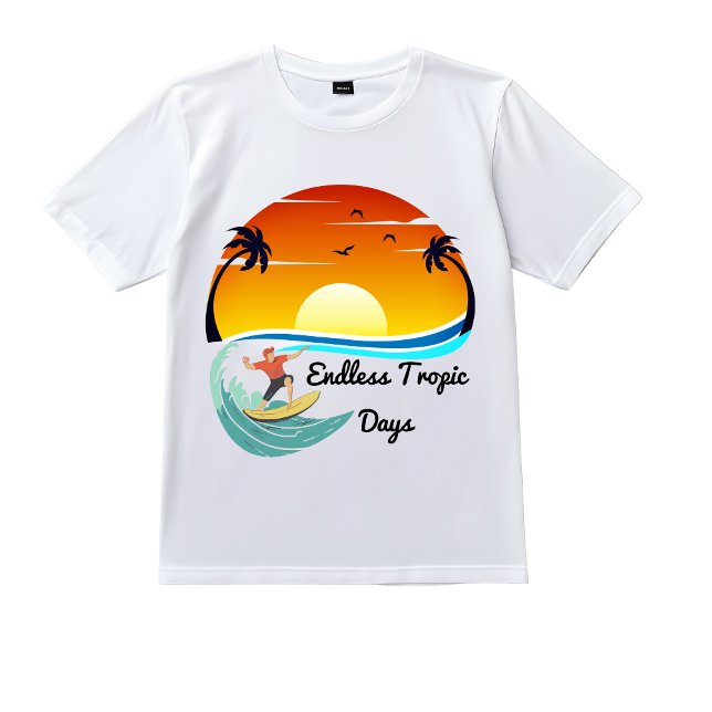 Endless Tropic Days T Shirt (Skapare uppladdad)